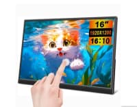 Portativ monitor 16 inch touch screen — şəkil 1