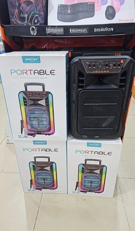 Greatnice Portativ Simsiz Dinamik və Səsgücləndirici