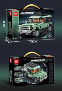 Konstruktor Mingdi Land Rover Defender 345 hissə — şəkil 5