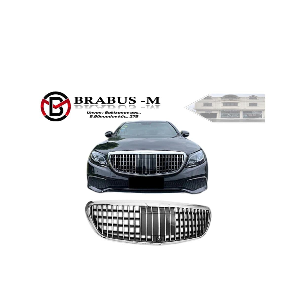 Radiator barmaqlığı Mercedes W213 Maybach