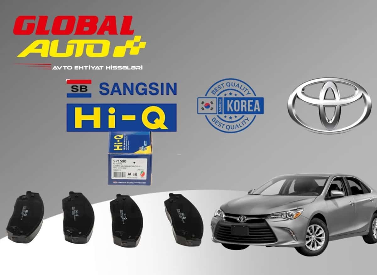 Brake pads Toyota Camry 2011-2018 - Tenderyard