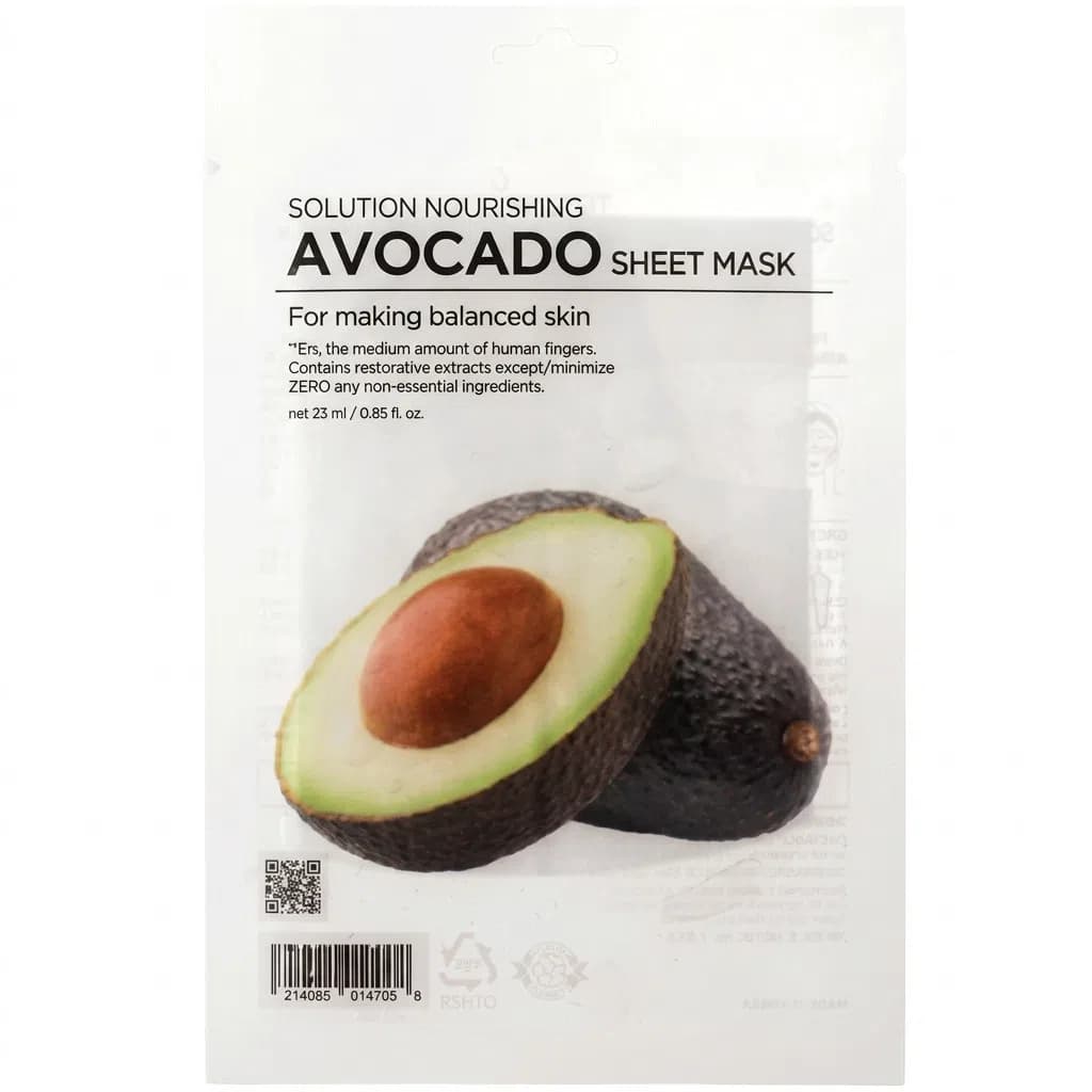 Tenzero Avokado Ekstraktlı Parça Üz Maskası 25 ml