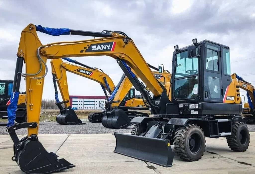 Wheeled excavator Sany SY65W, 2023 - Tenderyard