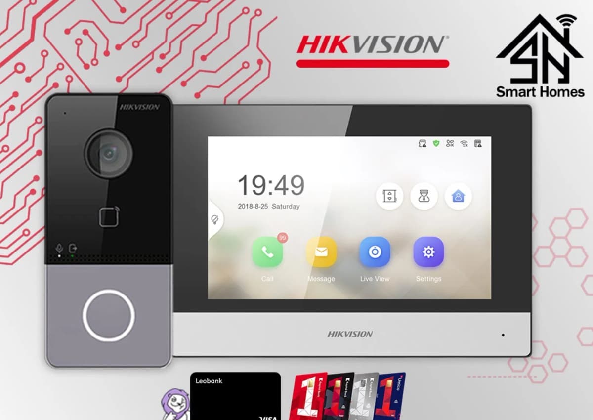 Domofon dəsti Hikvision 7 düymlük