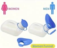 Unisex İdrar Qabı (Utka) Silikon Başlıqlı — şəkil 1