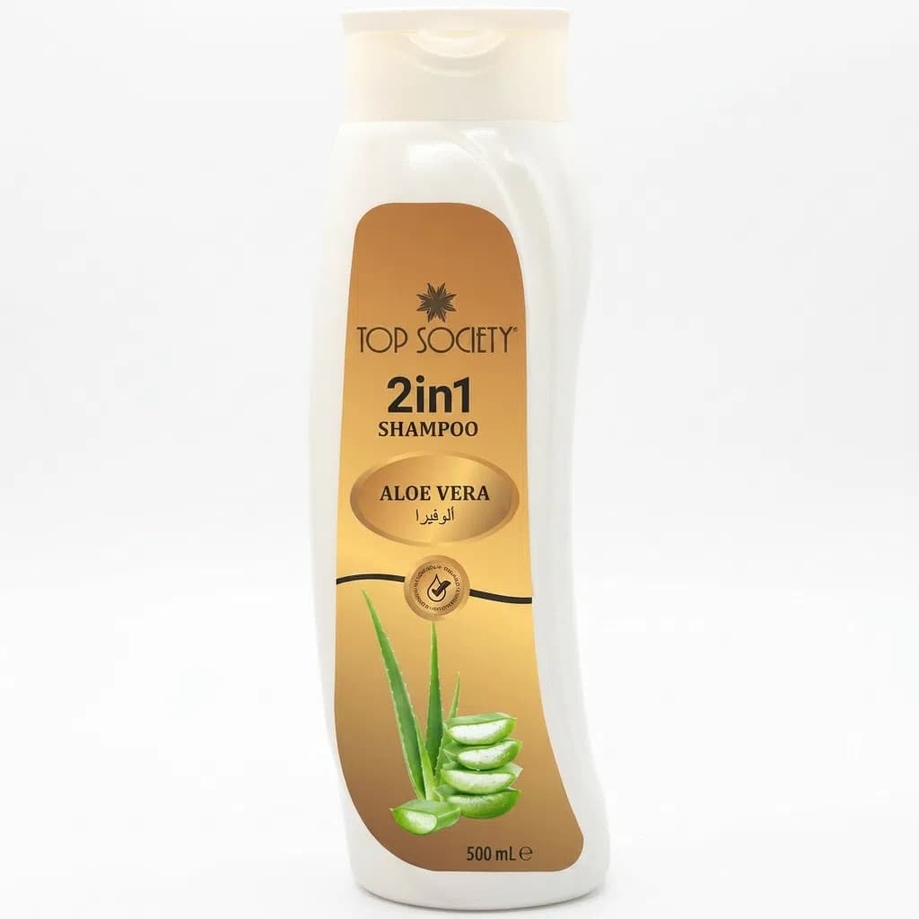Top Society Aloe Vera 2in1 Şampun 500 ml