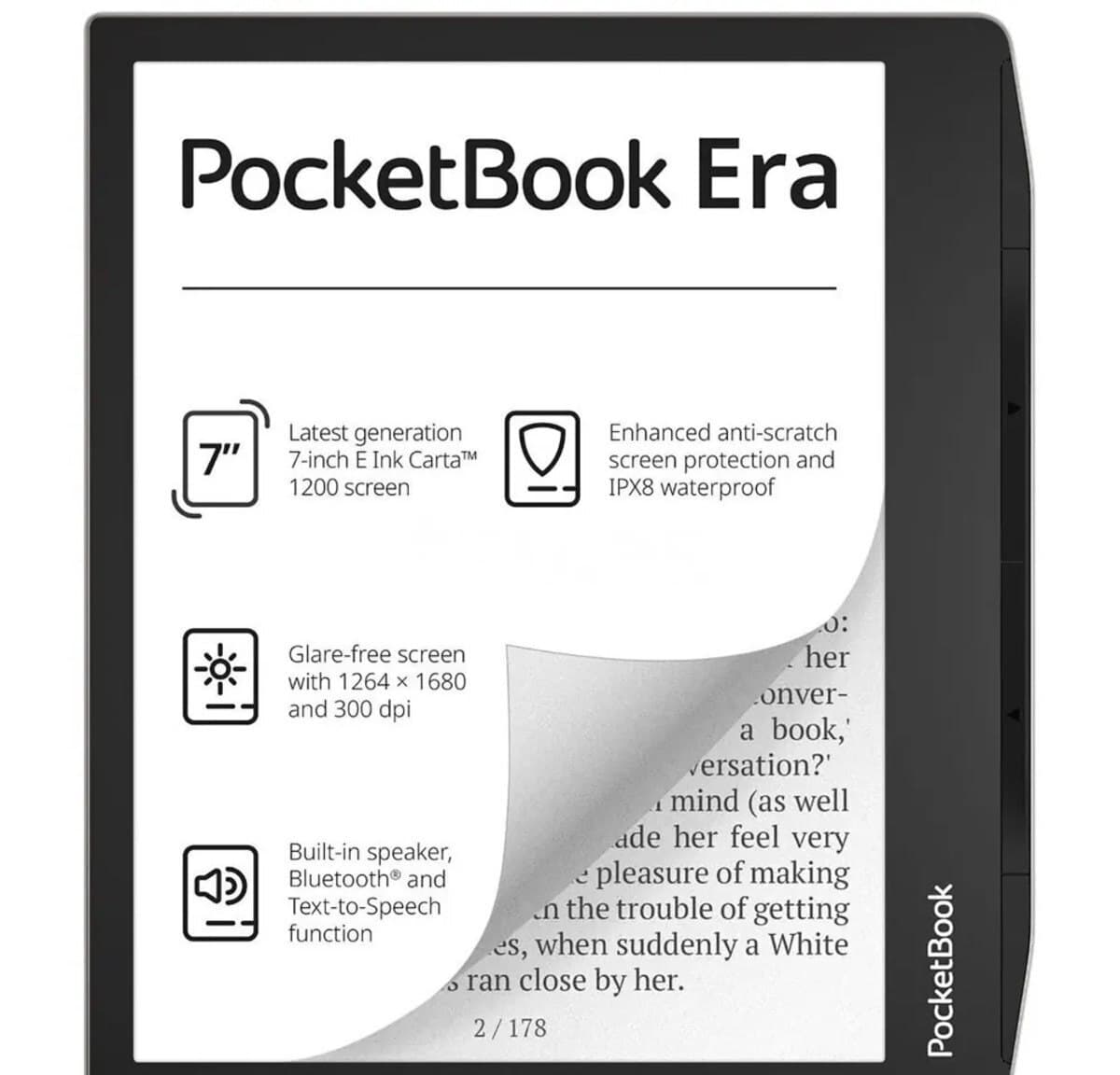 Elektron kitab PocketBook InkPad Color 2 Moon Silver
