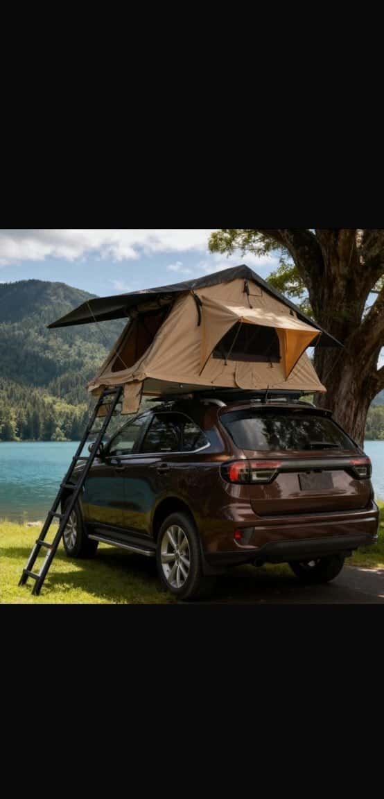 Roof Top Tent with 500 kg Load Capacity - Tenderyard