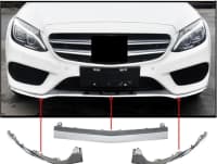 Ön bufer xromu Mercedes W205 — şəkil 10