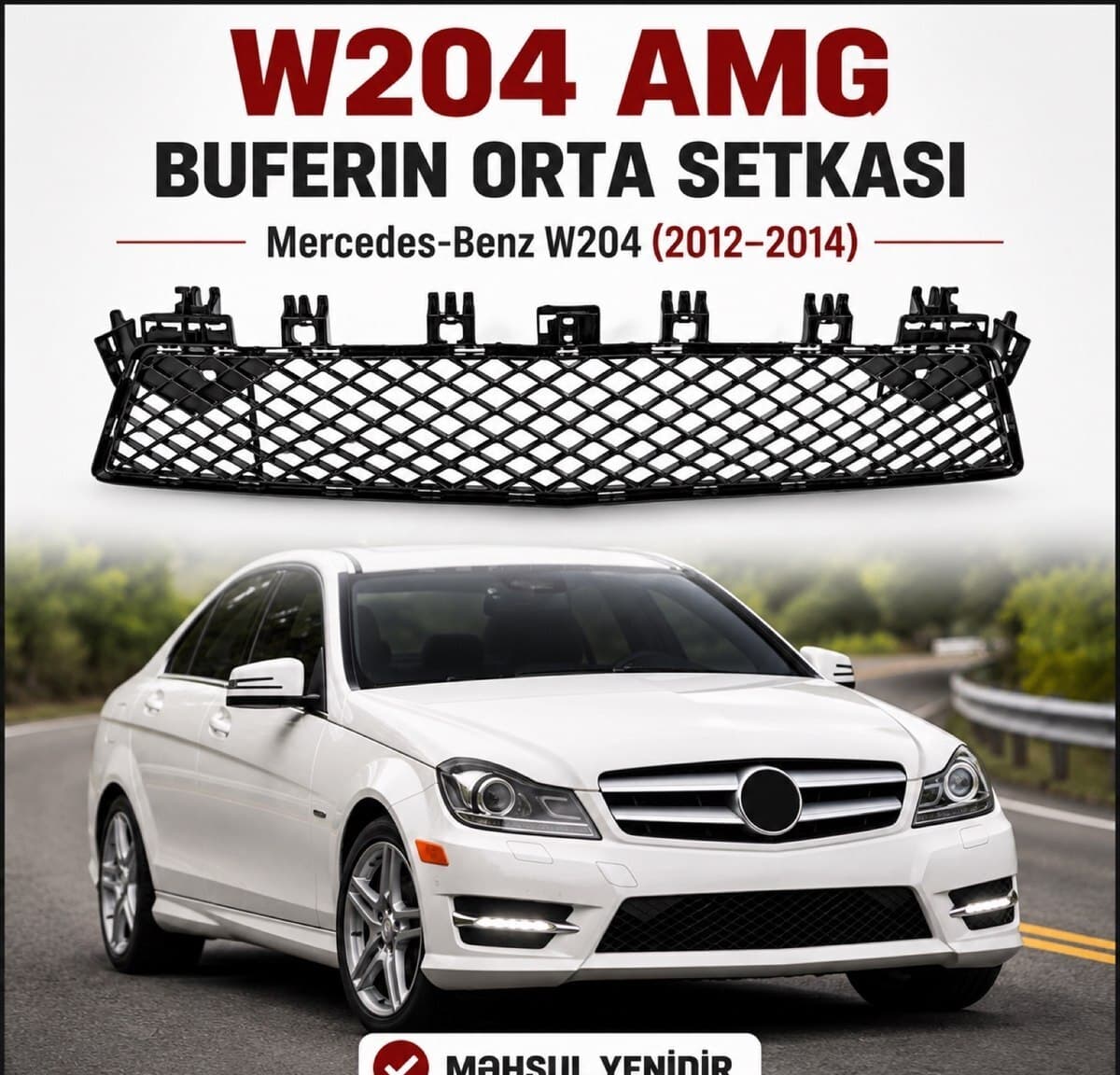 Bufer setkası Mercedes W204 AMG 2012-2014