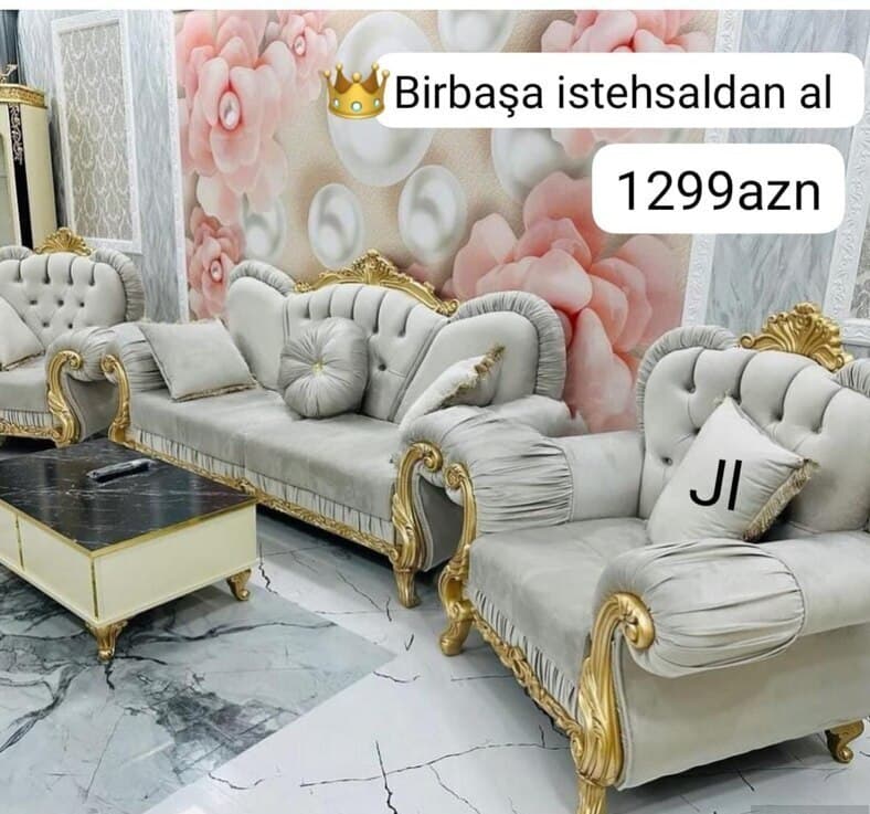 Künc divan, Qarışıq rəng