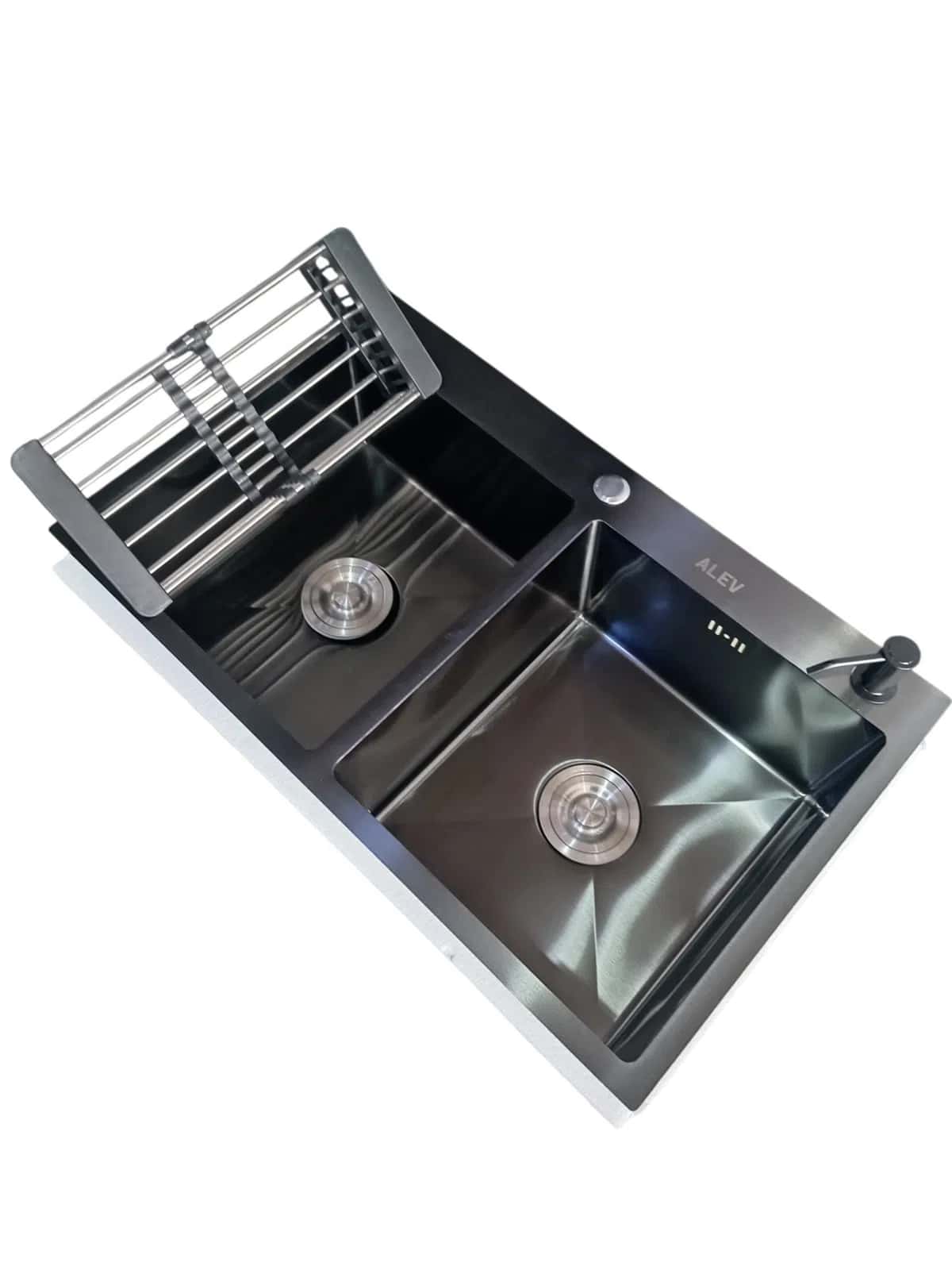 Rectangular sink, Black color - Tenderyard