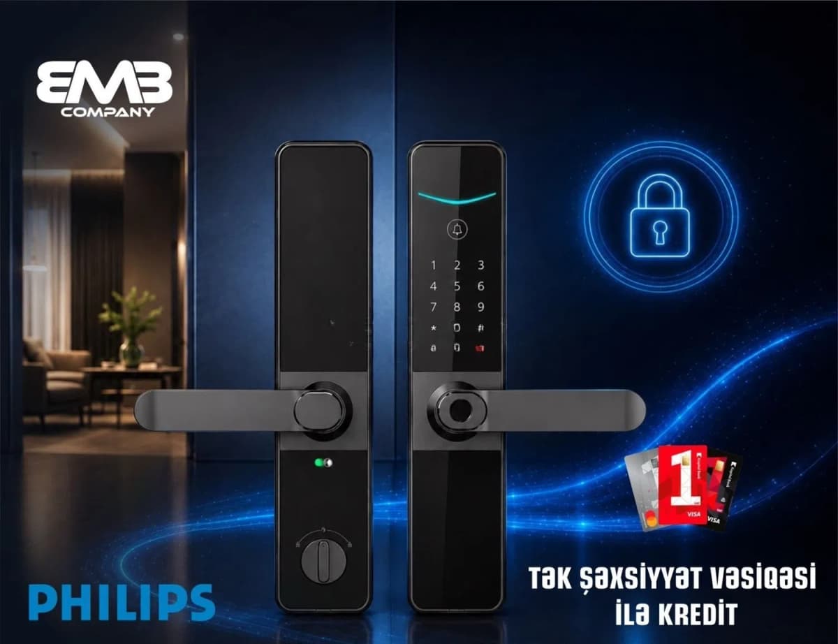 Ağıllı kilid Philips DDL610-5HBS