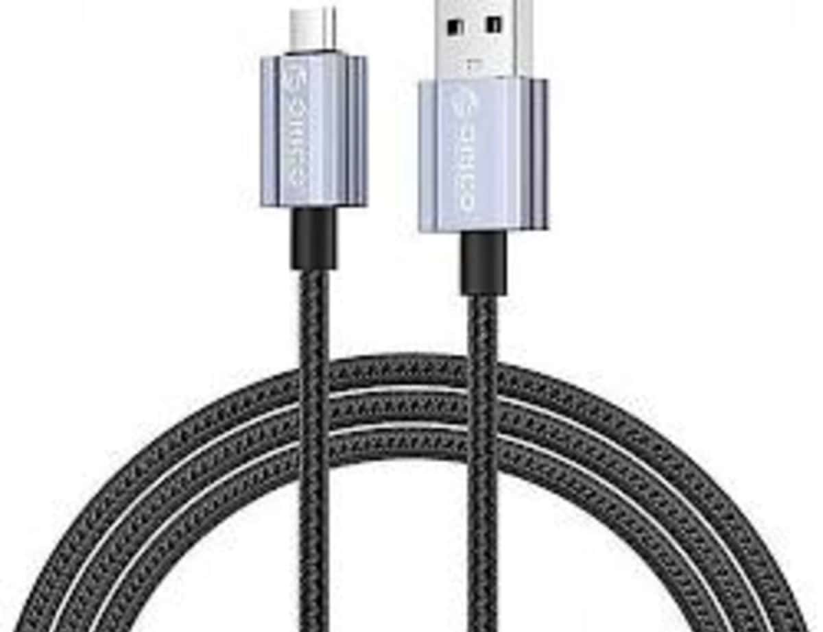 Qara rəng data kabel, USB - Tenderyard