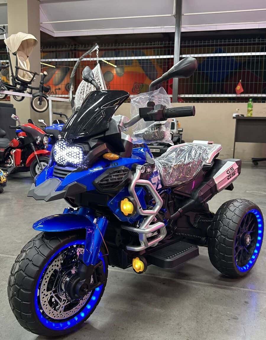 Uşaq elektromotosikleti böyük model - Tenderyard