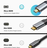 Qızılı rəng data kabel, HDMI — şəkil 2