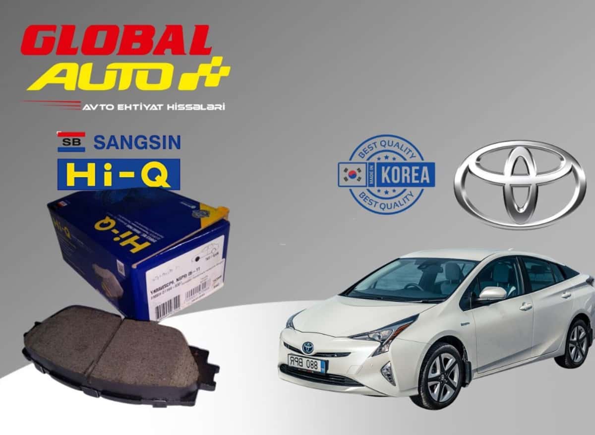 Brake pads for Toyota Prius NHW50 - Tenderyard
