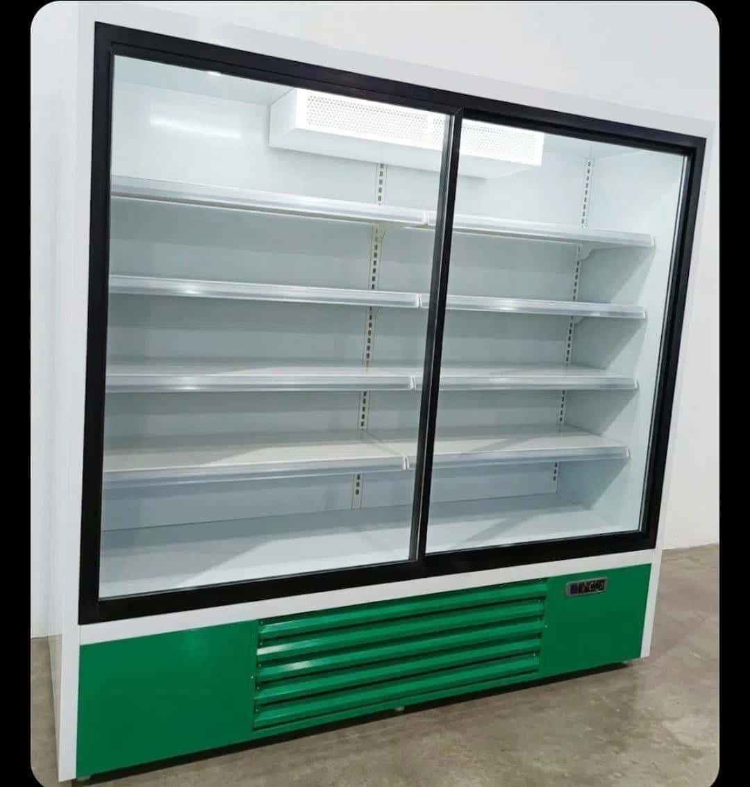 Glass door refrigerated display case - Tenderyard