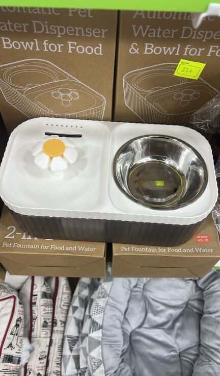 2-in-1 Food and Water Fountain for Pets - Tenderyard