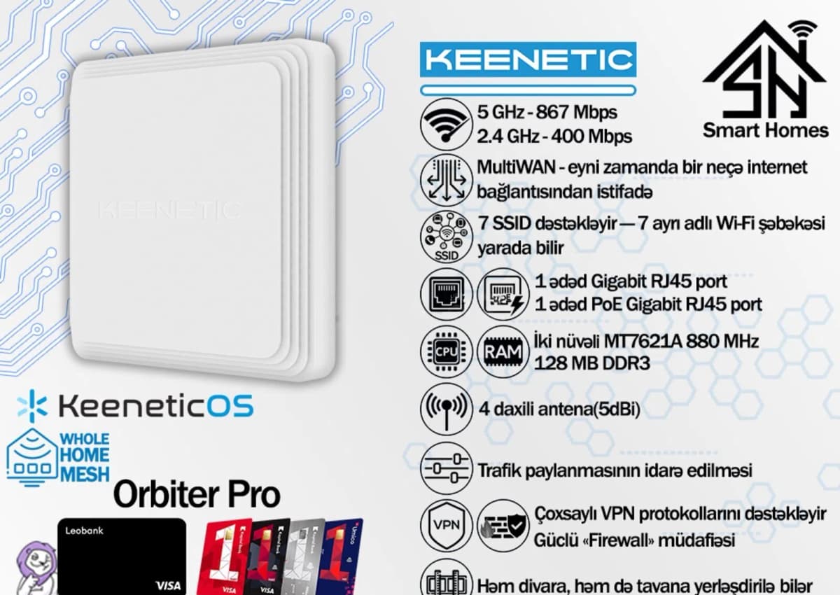 Access Point Keenetic Orbiter Pro KN-2810