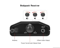 Yaxa mikrofonu EYK EW-C01 Wireless — şəkil 7