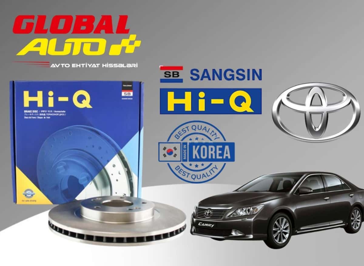 Brake disc Toyota Camry 2011-2018 - Tenderyard