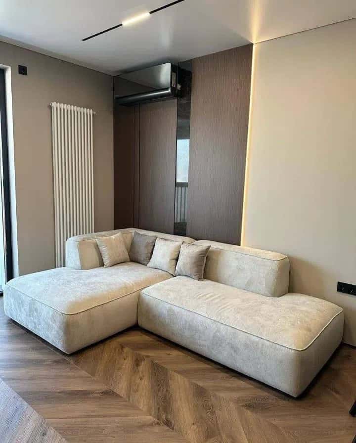 Corner sofa, Beige color - Tenderyard