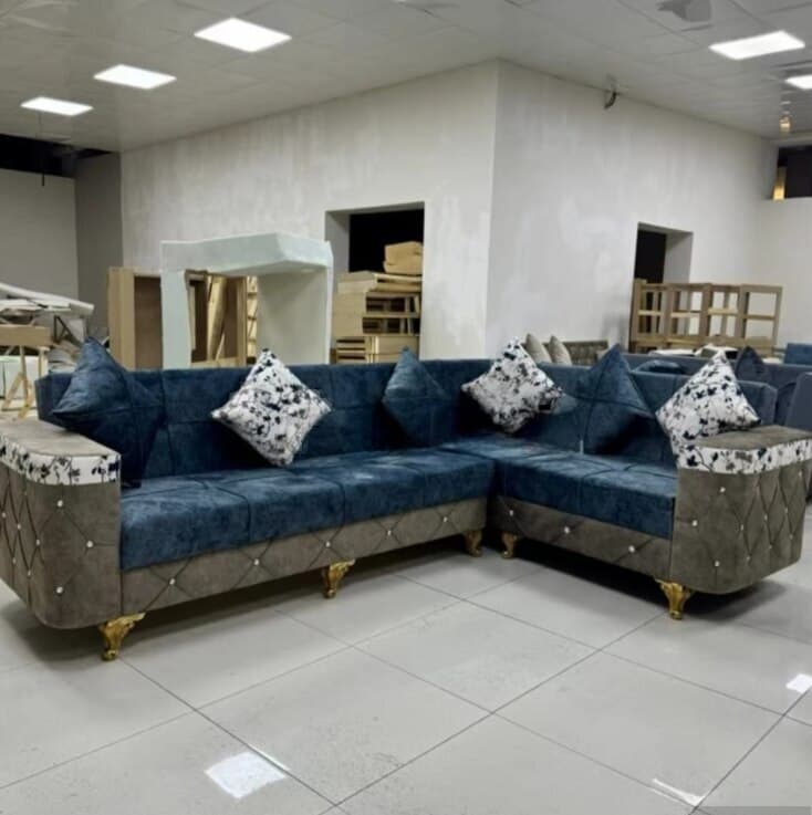 Künc divan, Qarışıq rəng