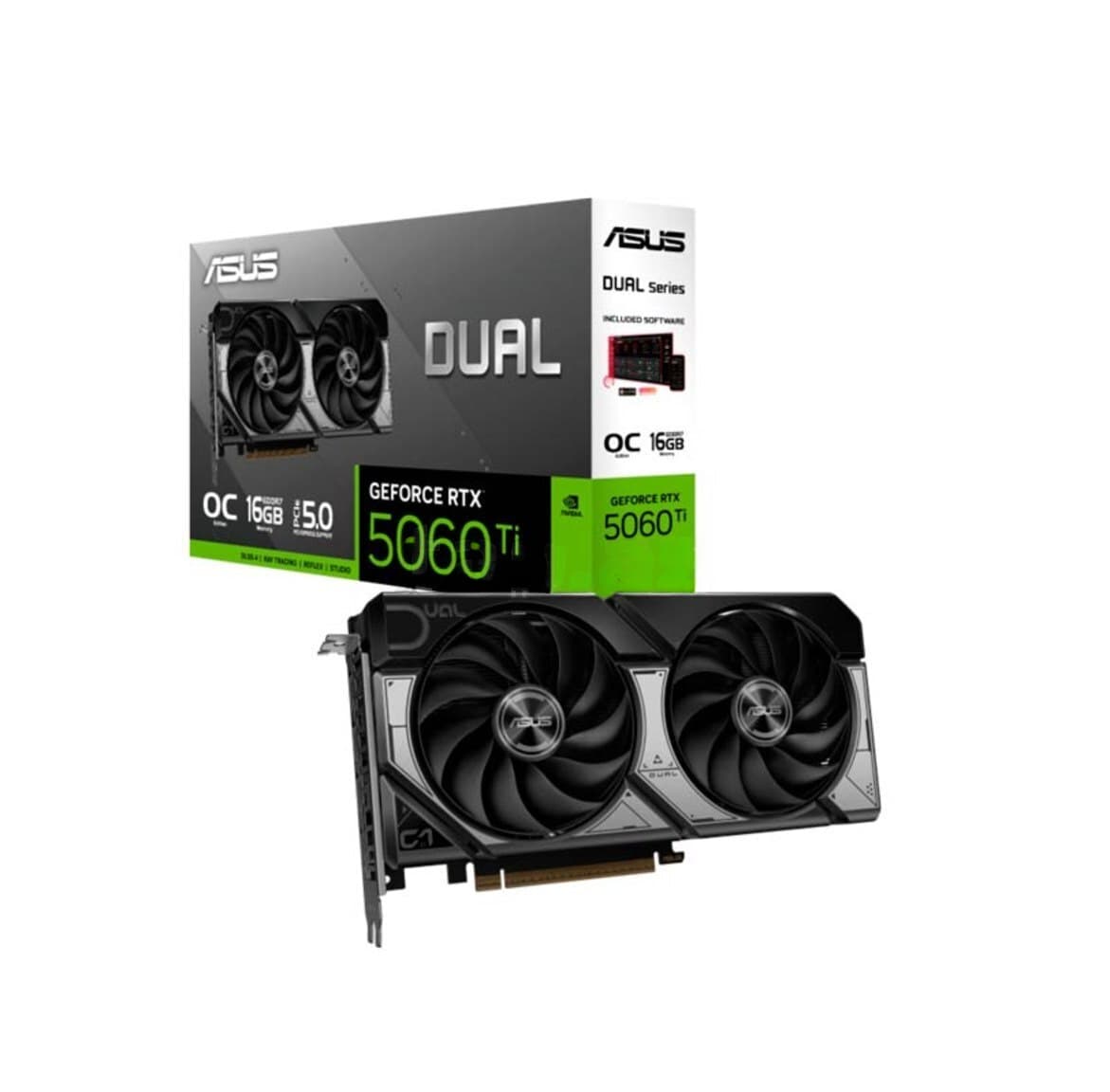 Videokart ASUS Dual RTX 5060 Ti 16GB