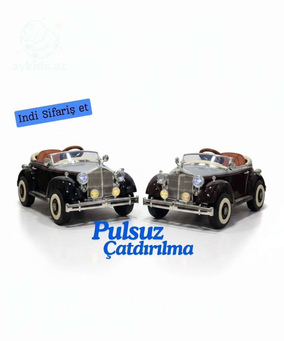 Elektrik uşaq maşını Classic Rolls Royce 999 4x4 - Tenderyard