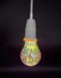 LED işıq bombası rəngli dekorativ — şəkil 4