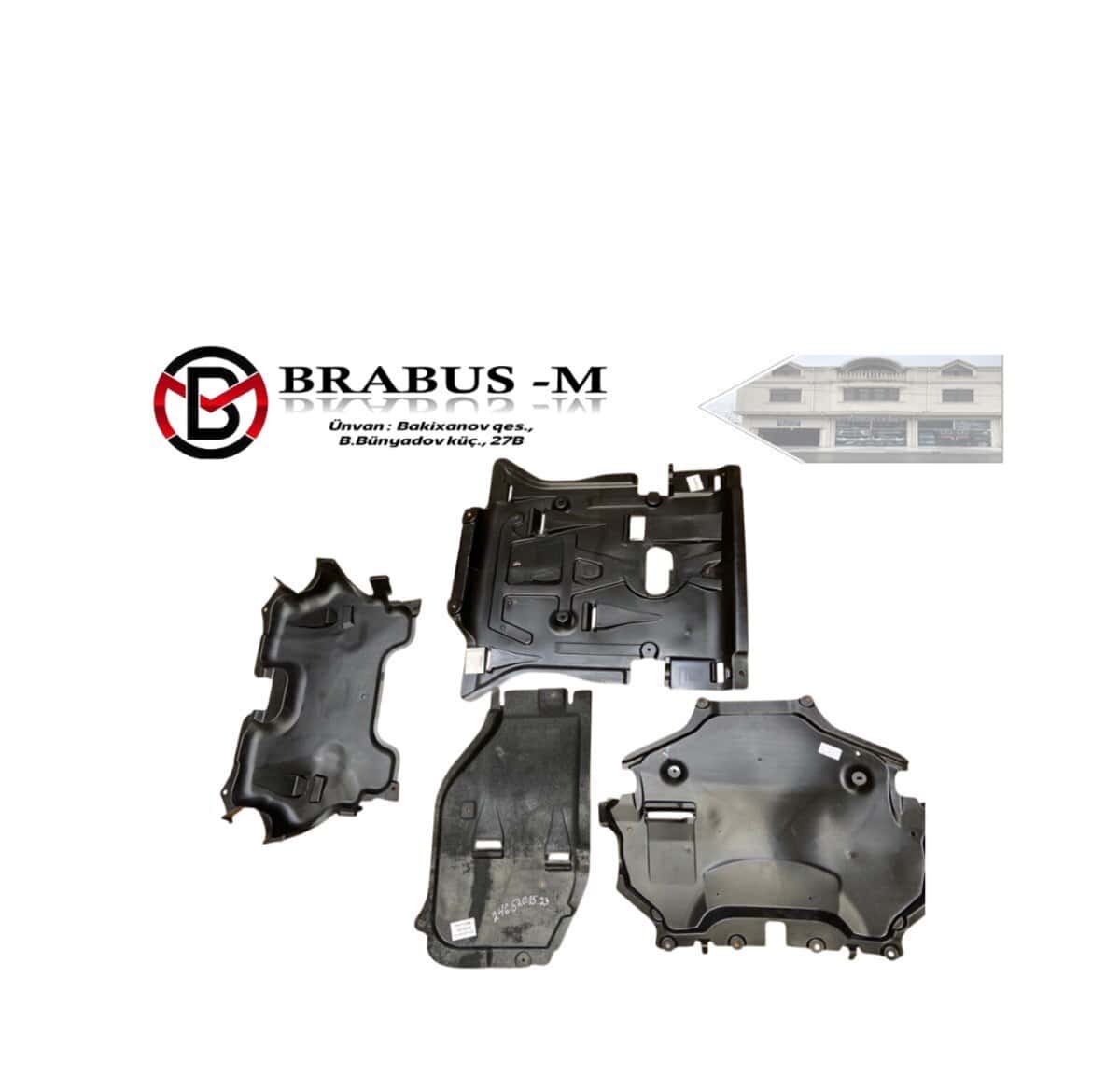 Engine guard for Mercedes models - Tenderyard