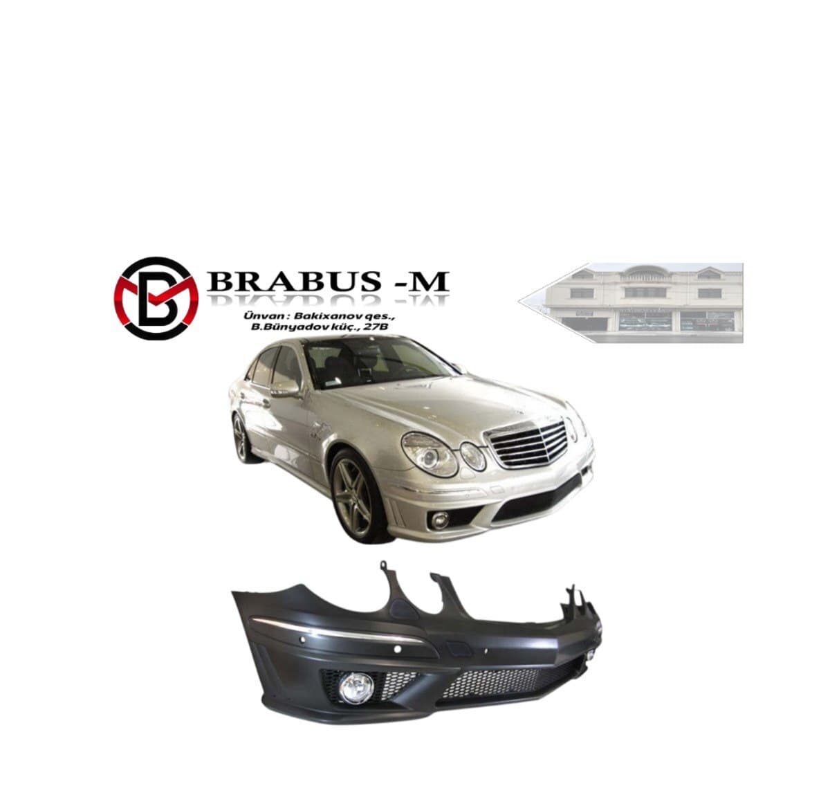 Ön bufer Mercedes W211 2004