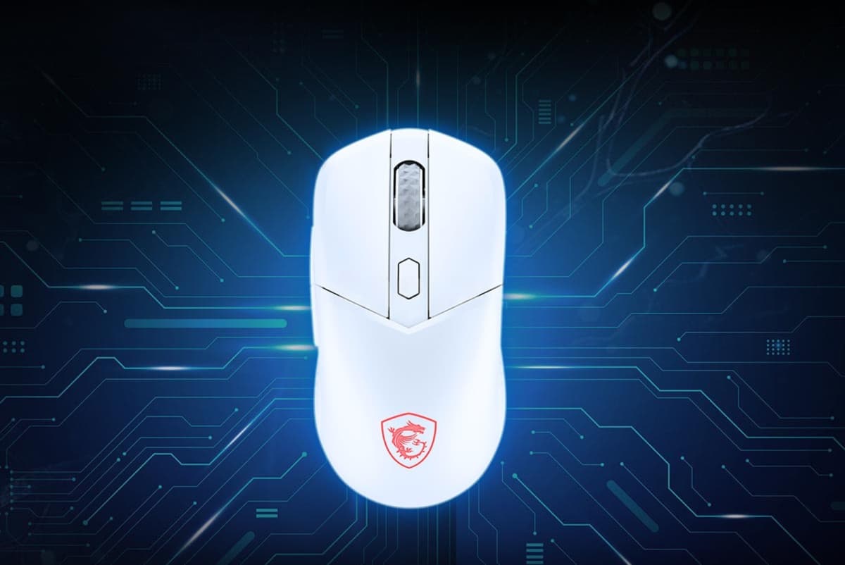 Gaming siçan MSI Versa 300 White Wireless