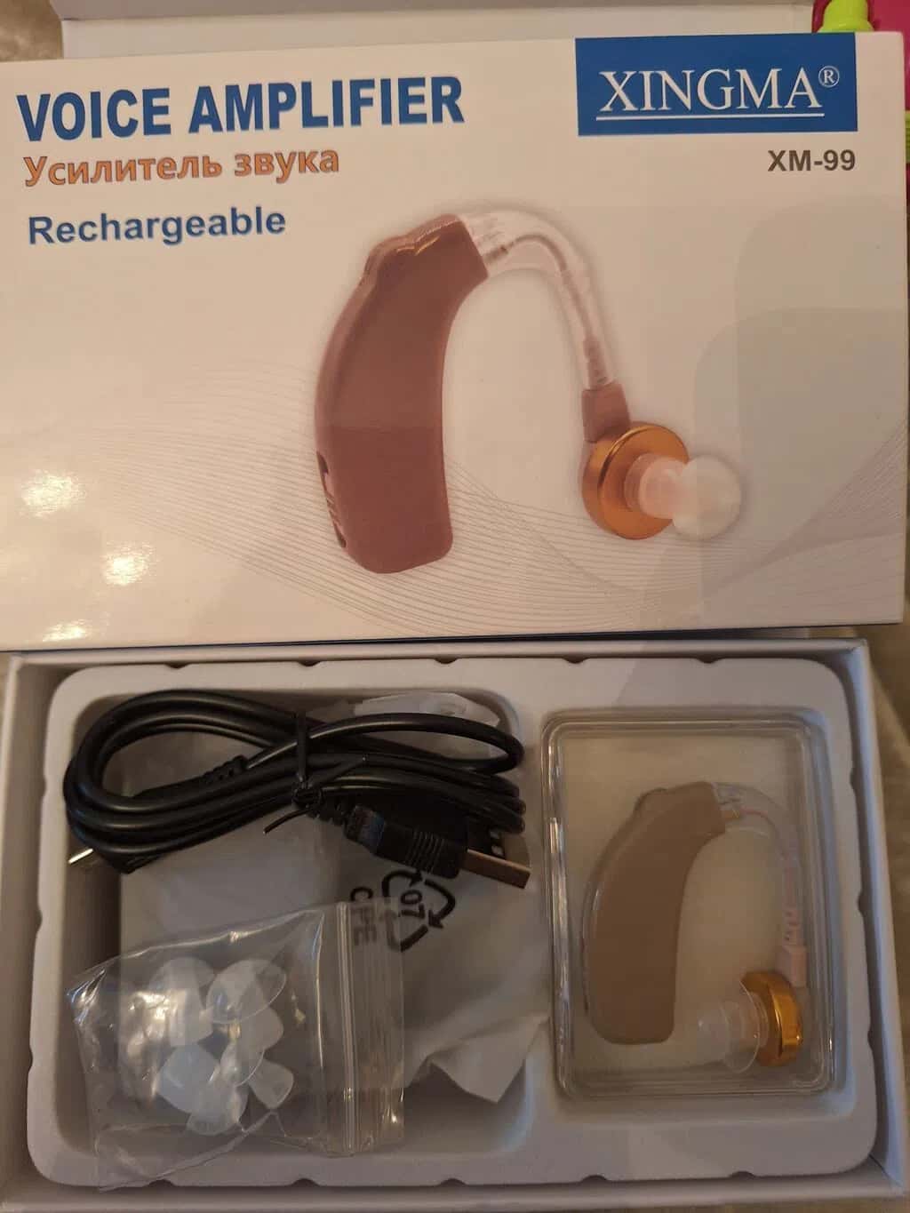Xingma XM-99 Rechargeable Hearing Aid - Tenderyard