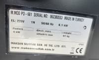 Maksan PO-601 Pizza Sobası — şəkil 12