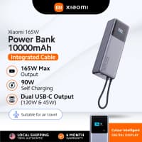 10,000 mAh powerbank, Qara rəng — şəkil 3