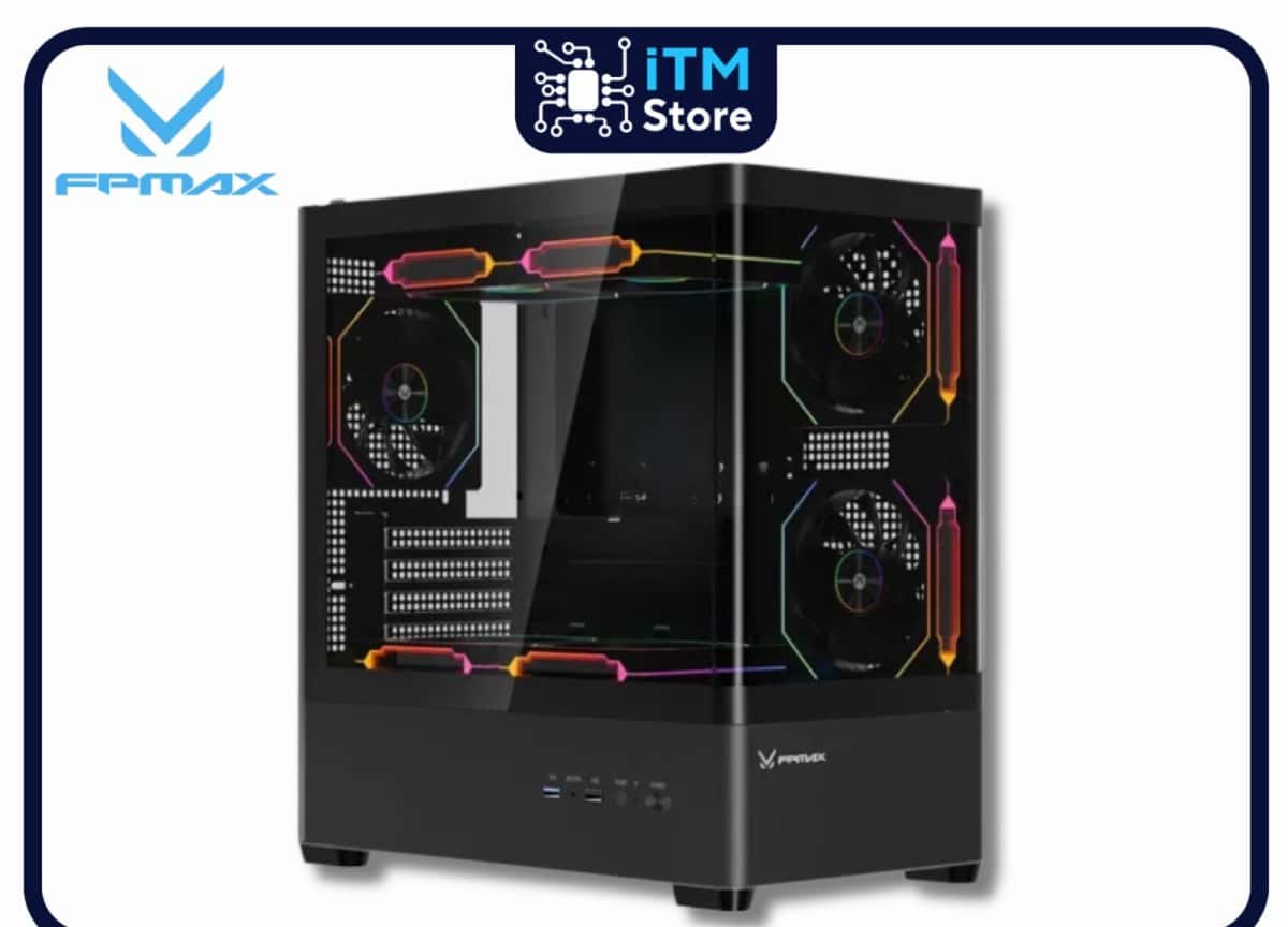 Computer case FPMAX Diamond R4M Black - Tenderyard