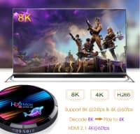 Smart TV Box H96 Max X3 4GB RAM 64GB ROM — şəkil 2