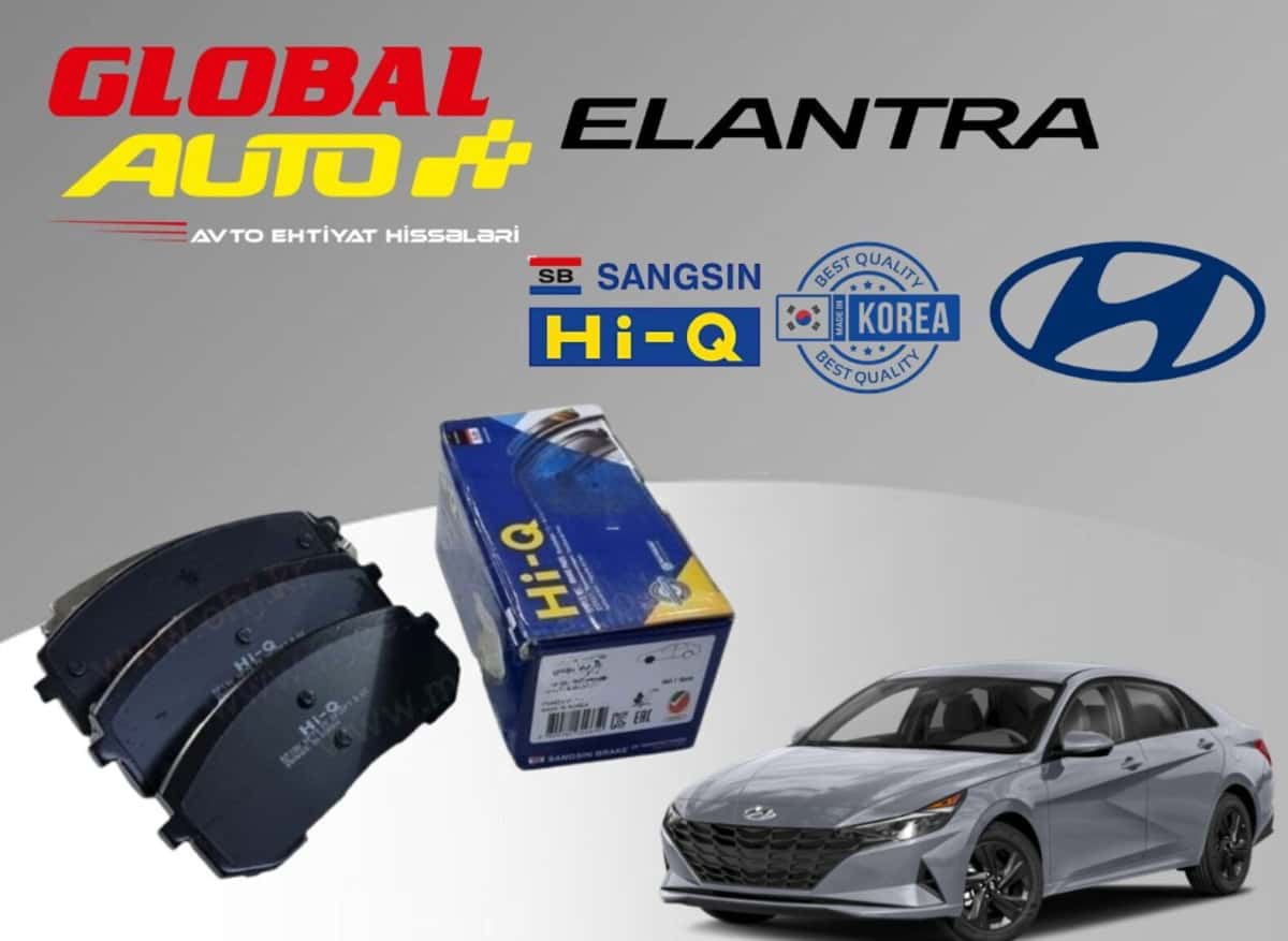Brake pads for Hyundai Elantra 2021-2025 - Tenderyard