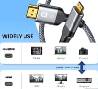 Qızılı rəng data kabel, HDMI — şəkil 3