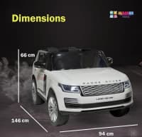 Range Rover Ağ Uşaq Elektrik Avtomobili — şəkil 6