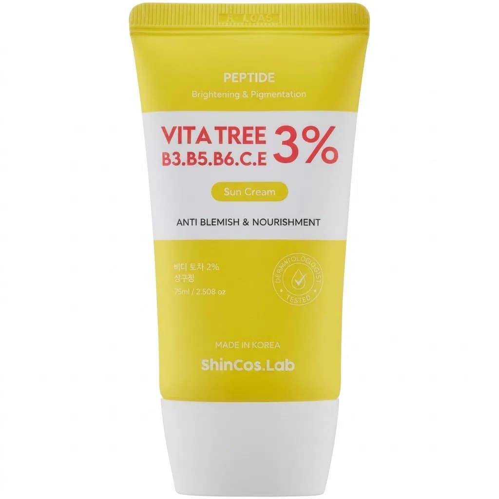 Shincos.Lab 3% Vita Ağacı SPF50 Günəşdən Qoruyucu Krem 75ml