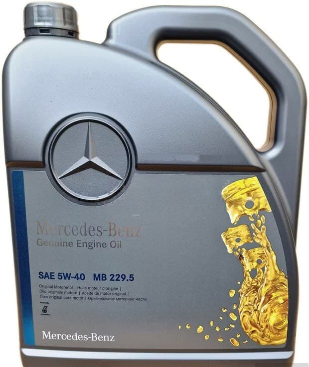 Mühərrik yağı Mercedes-Benz 5W40 5L