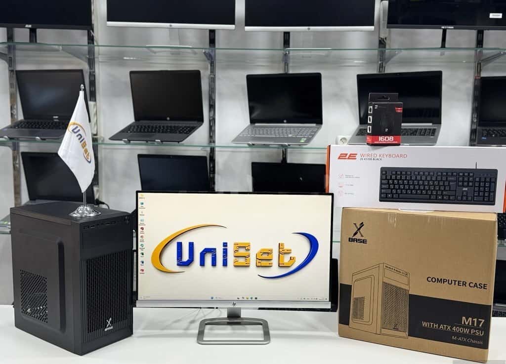 HP Xbase Desktop Computer Set (i5, 8GB RAM, 512GB SSD) - Tenderyard