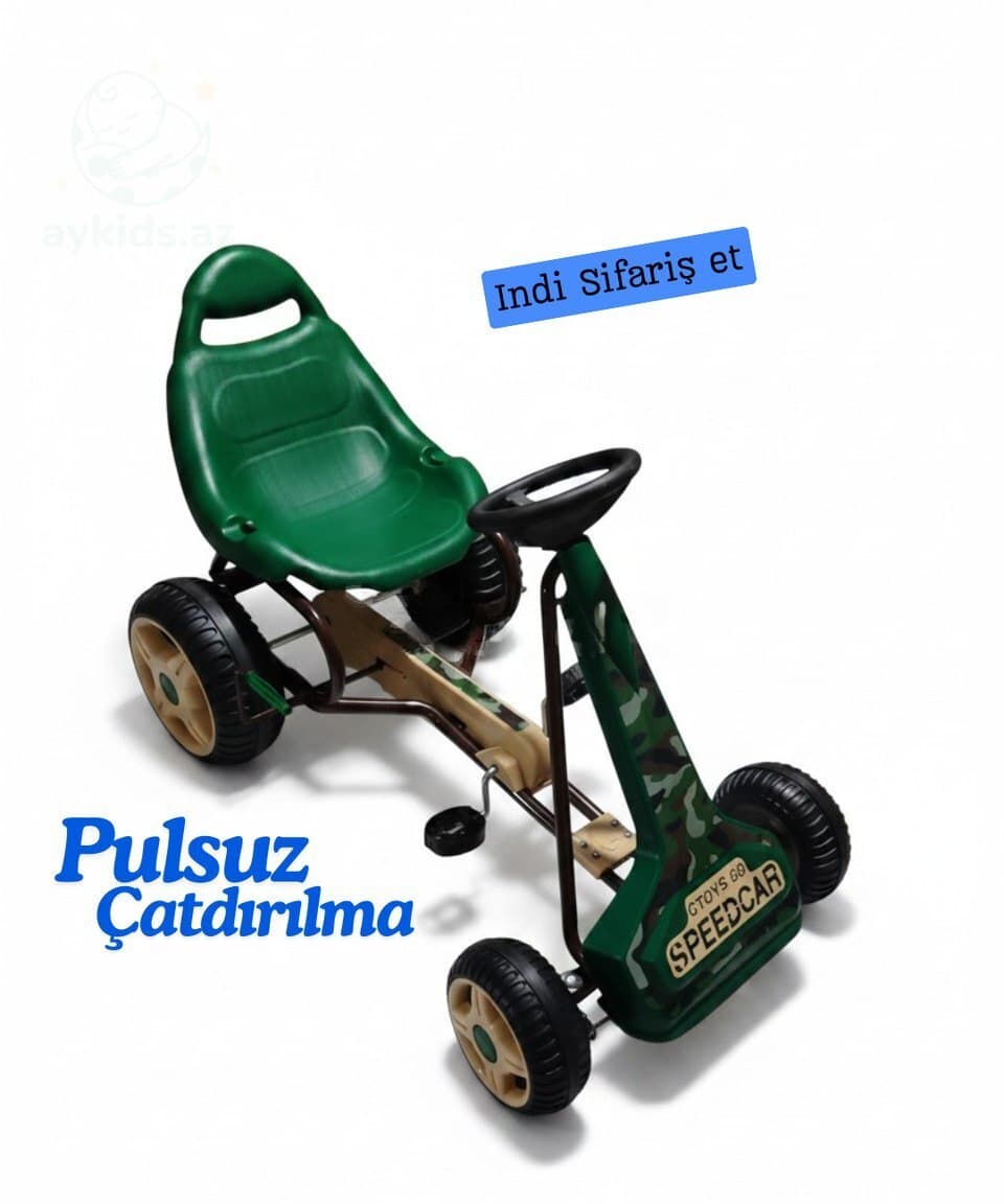 Uşaq avtomobili Speedcar pedallı