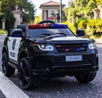 Uşaq elektromobili YBQ JC-002 polis dizaynlı 12V — şəkil 4