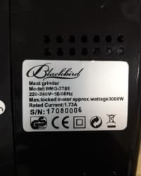 Blackbird ətçəkən maşın — şəkil 9
