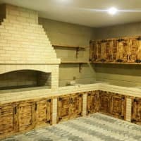 Mətbəx mebel dəsti Qəhvəyi rəng — şəkil 3