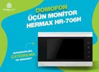 Domofon monitoru Hermax HR-706H — şəkil 1